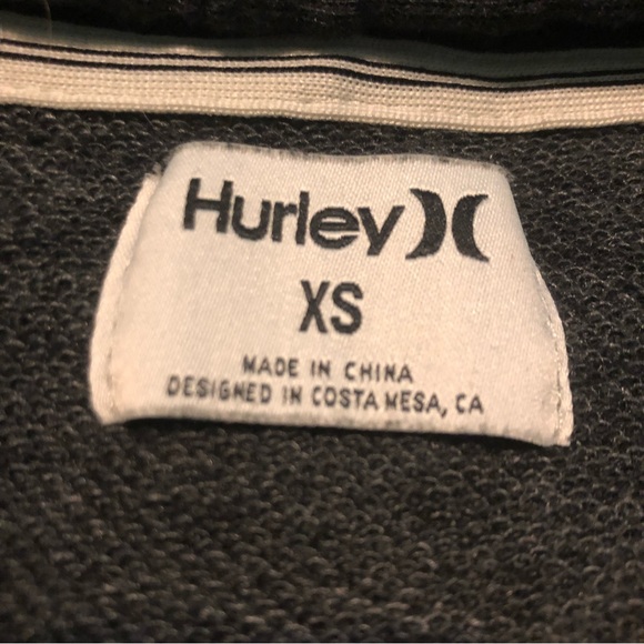 3/20$ Hurley - Hoodie Sweater Blue & Grey - Picture 5 of 5